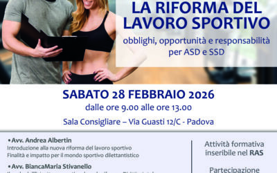 Protetto: “LA RIFORMA DEL LAVORO SPORTIVO” MATERIALE INFORMATIVO